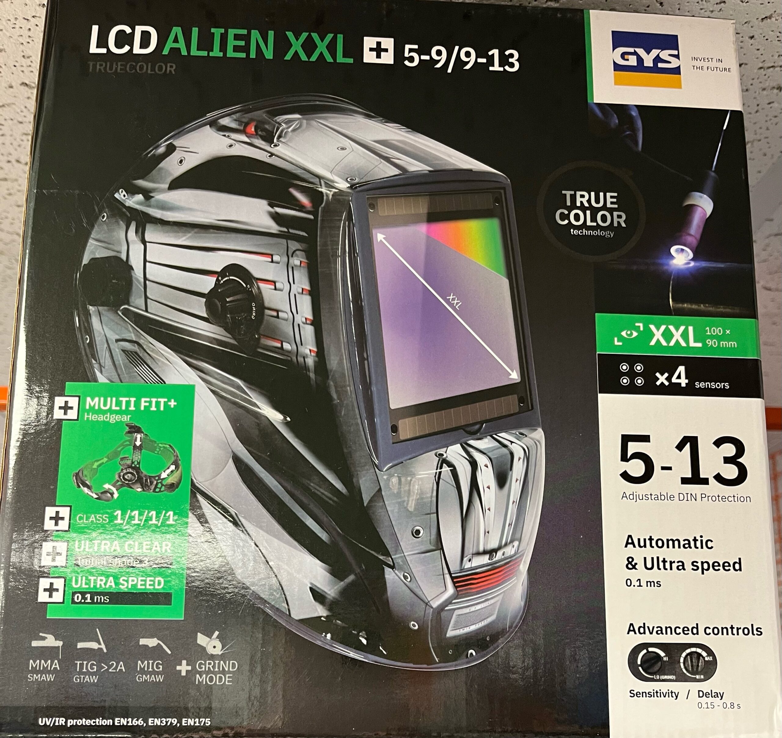 alien+3/5-13G true color XXL helmet